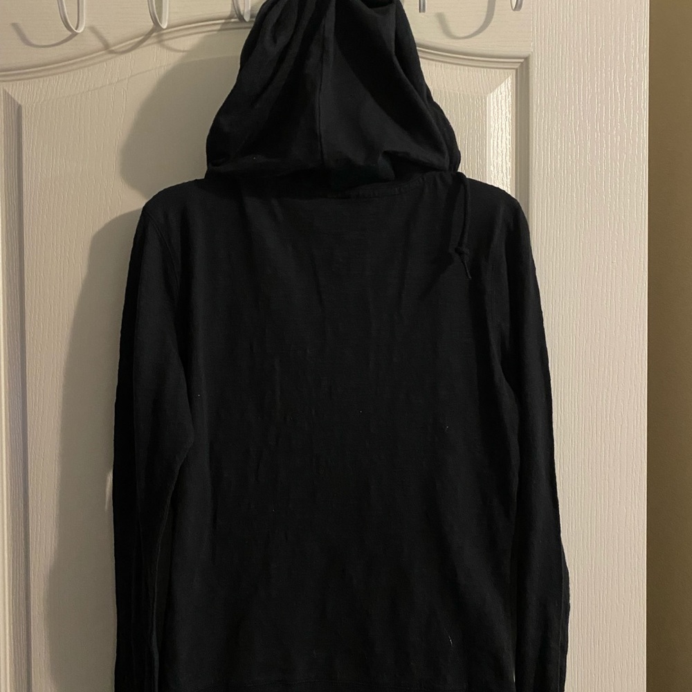 VS PINK lightweight full zip Hoodie. Black. Size xs - Picture 3 of 3